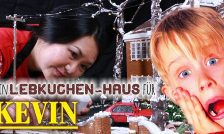 Ein Lebkuchen-Haus zum 30. Geburtstag <br> von<strong> „Kevin allein zu Haus“ </strong>