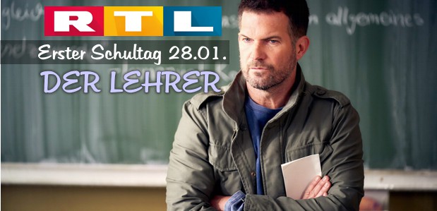 Erster Schultag <strong> „Der Lehrer“ (RTL) </strong> <br>Simon Böer gibt am 28.01. den Einstand