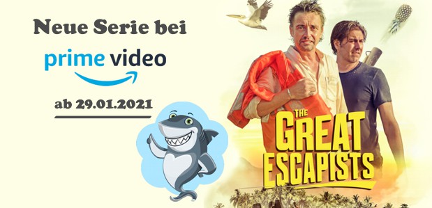 Neue Serie <strong>„The Great Escapists“</strong> <br> Ab 29.01.2021 bei Prime Video