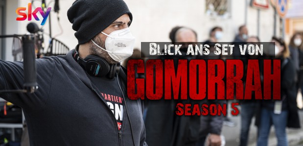 Blick ans Set von Gomorrah