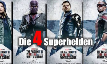 Die 4 Charakter aus <br><strong> „The Falcon and the Winter Soldier“</strong>