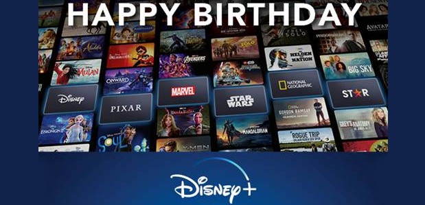 Happy Birthday Disney Plus