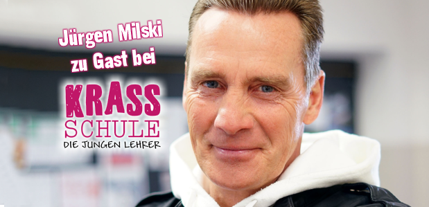 Jürgen Milski zu Gast bei <br> <strong> „Krass Schule – die jungen Lehrer“ </strong> <br>am 17./18.05. bei RTLZWEI
