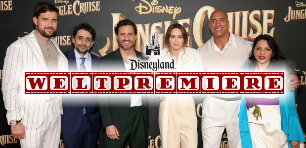 Weltpremiere mit Dwayne Johnson<br> <strong> „Jungle Cruise“ </strong> <br> im Disneyland