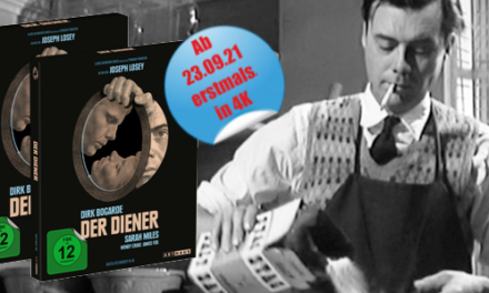 Erstmals in 4K<br><strong> „Der Diener“</strong>  (1963)<br>Ab 23. September erhältlich!