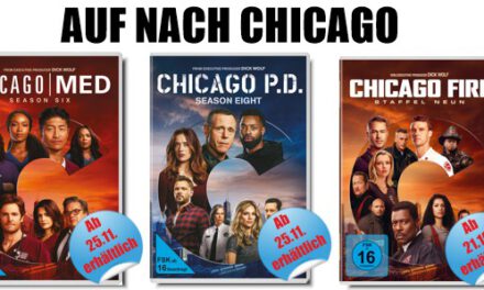 Auf nach Chicago… <br><strong> Neue Staffeln der Serien! </strong> <br>Ab Oktober/November im Handel