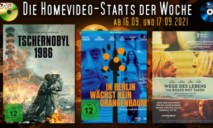 Homevideo-Starts der Woche <br><strong>Neu ab 16.09.2021 und 17.09.2021 </strong><br>auf DVD und BluRay-Disc