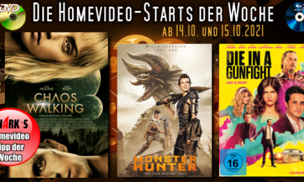 Homevideo-Starts der Woche <br><strong>Neu ab 14.10.2021 und 15.10.2021 </strong><br>auf DVD und BluRay-Disc