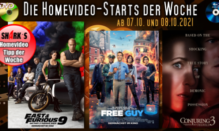 Homevideo-Starts der Woche <br><strong>Neu ab 07.10.2021 und 08.10.2021 </strong><br>auf DVD und BluRay-Disc