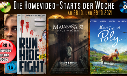 Homevideo-Starts der Woche <br><strong>Neu ab 28.10.2021 und 29.10.2021 </strong><br>auf DVD und BluRay-Disc