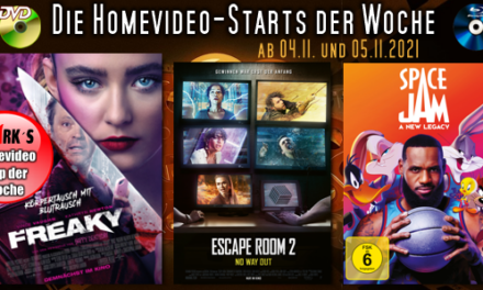 Homevideo-Starts der Woche <br><strong>Neu ab 04.11.2021 und 05.11.2021 </strong><br>auf DVD und BluRay-Disc