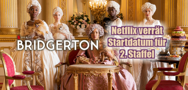 Endlich! <br> <strong> „Bridgerton“</strong> Staffel 2 <br> Netflix verrät das Startdatum!