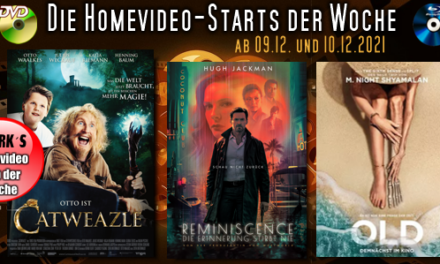 Homevideo-Starts der Woche <br><strong>Neu ab 09.12.2021 und 10.12.2021 </strong><br>auf DVD und BluRay-Disc