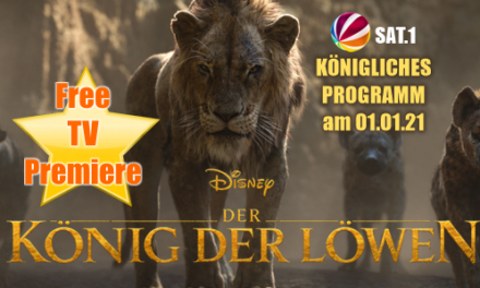 Königliches Programm<br> <strong> Neujahr bei Sat.1 </strong> <br> inkl. Mega-Free-TV-Premiere