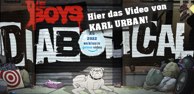 Karl Urban kündigt neue Staffel an: <br> <strong> „The Boys Diabolical“</strong> <br> Exklusiv 2022 bei Prime Video