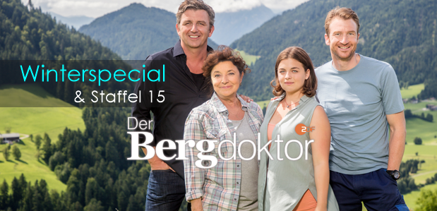 Winterspecial und Staffel 15 <br> <strong> „Der Bergdoktor“ </strong> <br> ab 13. Januar im ZDF