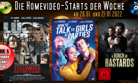 Homevideo-Starts der Woche <br><strong>Neu ab 20.01.2022 und 21.01.2022</strong><br>auf DVD und BluRay-Disc