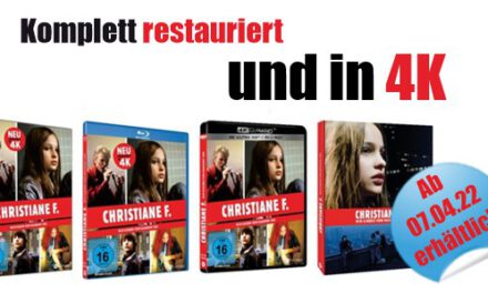 Restauriert und in 4K <br><strong> „Christiane F. – Wir Kinder vom Bahnhof Zoo“</strong> <br> Ab April erhältlich