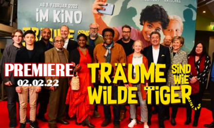 Tolle Premiere in Halle/Saale <br> <strong> „Träume sind wie wilde Tiger“</strong> <br> mit Cast und Überraschungsgast!