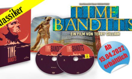 Klassiker-Mediabook<br><strong> „Time Bandits“ </strong> <br> Ab April erhältlich