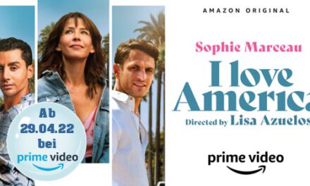 Sophie Marceau in <br> <strong> „I love America“ </strong> <br> exklusiv ab April bei PrimeVideo