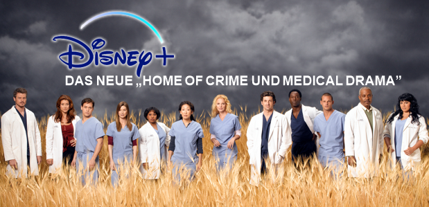 Disney+ <br><strong> Das neue „Home of Crime“ und <br> „Medical Drama</strong>