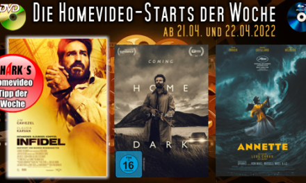 Homevideo-Starts der Woche <br><strong>Neu ab 21.04.2022 und 22.04.2022</strong><br>auf DVD und BluRay-Disc