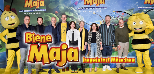 Premiere in München <br> <strong> „Biene Maja“</strong> <br>begeistert das Publikum!