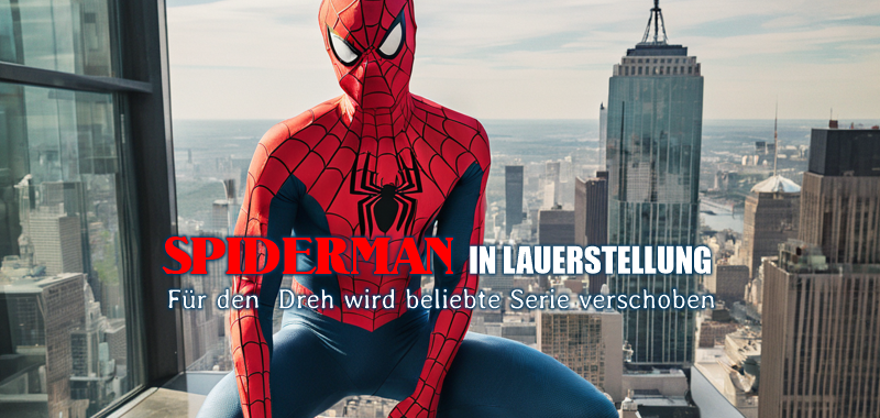 <br><strong> Spiderman in Lauerstellung </strong> <br> Für Dreh wird beliebte Serie verschoben