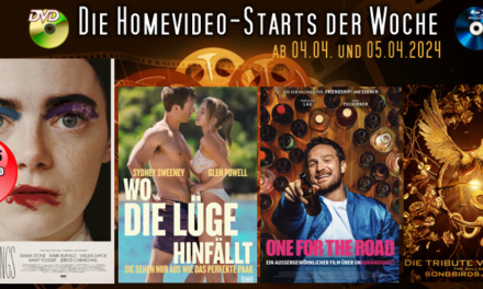 Homevideo-Starts der Woche <br><strong>Neu ab 04.04.2024 und 05.04.2024</strong><br>auf DVD und BluRay-Disc