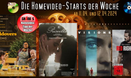 Homevideo-Starts der Woche <br><strong>Neu ab 11.04.2024 und 12.04.2024</strong><br>auf DVD und BluRay-Disc