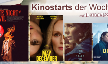 <strong>Die aktuellen Kinostarts </strong><br>ab 30.05.2024