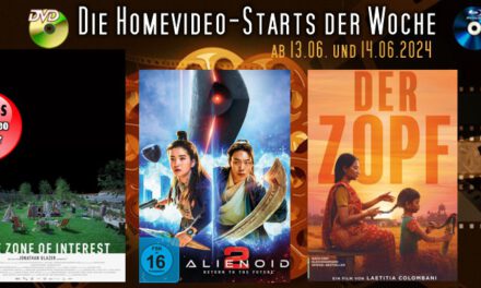 Homevideo-Starts der Woche <br><strong>Neu ab 13.06.2024 und 14.06.2024</strong><br>auf DVD und BluRay-Disc