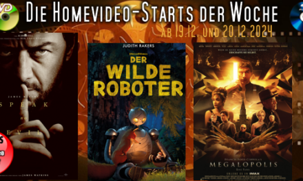 Homevideo-Starts der Woche <br><strong>Neu ab 19.12.2024 und 20.12.2024</strong><br>auf DVD und BluRay-Disc
