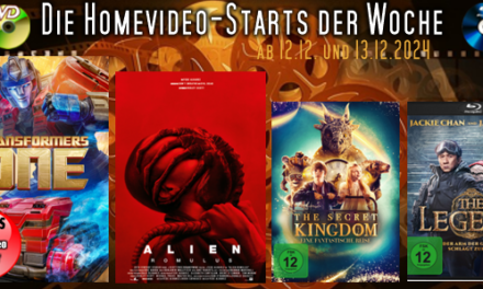 Homevideo-Starts der Woche <br><strong>Neu ab 12.12.2024 und 13.12.2024</strong><br>auf DVD und BluRay-Disc
