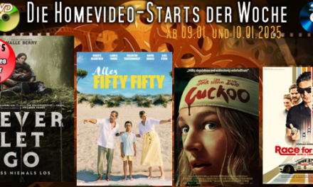 Homevideo-Starts der Woche <br><strong>Neu ab 09.01.2025 und 10.01.2025</strong><br>auf DVD und BluRay-Disc