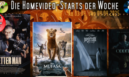 Homevideo-Starts der Woche <br><strong>Neu ab 03.04.2025 und 04.04.2025</strong><br>auf DVD und BluRay-Disc