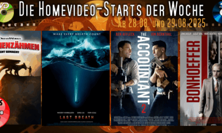 Homevideo-Starts der Woche <br><strong>Neu ab 28.08.2025 und 29.08.2025</strong><br>auf DVD und BluRay-Disc