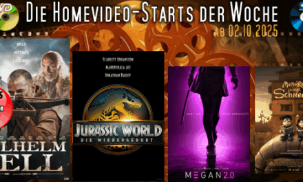 Homevideo-Starts der Woche <br><strong>Neu ab 02.10.2025</strong><br>auf DVD und BluRay-Disc